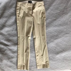 J. Crew Campbell Pants Khaki